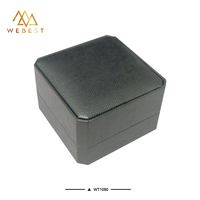 Boîte à montre individuelle de luxe moderne avec logo personnalisé Webest, boîte cadeau pour bijoux et montres, emballage pour montres