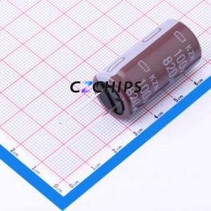 ตัวเก็บประจุอิเล็กโทรไลต์อะลูมิเนียมแบบ Through-Hole รุ่น EKZN101ELL821MMP1S ขนาด D18xL35.5 มม. 820uF 20% 100V 3.51A-100kHz - Product Image 1