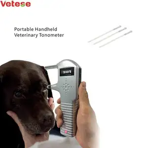 Tonômetro veterinário portátil para testes de olho, tonômetro rebote para animal