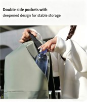 Sac à dos d'affaires pour ordinateur portable avec logo personnalisé, grande capacité, antivol, imperméable, avec port USB
