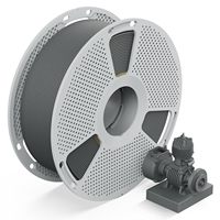 Nouveau filament SUNLU PPA-CF en nylon fibre de carbone 1,75 mm 1 kg, fabriqué à 80 % de nylon PA et 20 % de fibres de carbone, encre à base d'eau pour imprimante 3D FDM