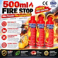 Extincteur à mousse portable 500 ml 1000 ml certifié CE pour voiture, maison, cuisine, OEM