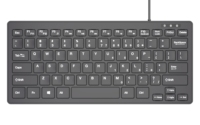 Keyboard USB Berkabel Mini Membran Logo Kustom Produk Baru Berkualitas Tinggi Keyboard Nirkabel