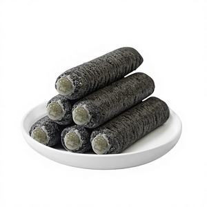 Bastoncini di Riso Nero ai Cinque Gusti 200g, Rotoli di Riso Integrale con Sesamo Rosso in Confezione - Product Image 1