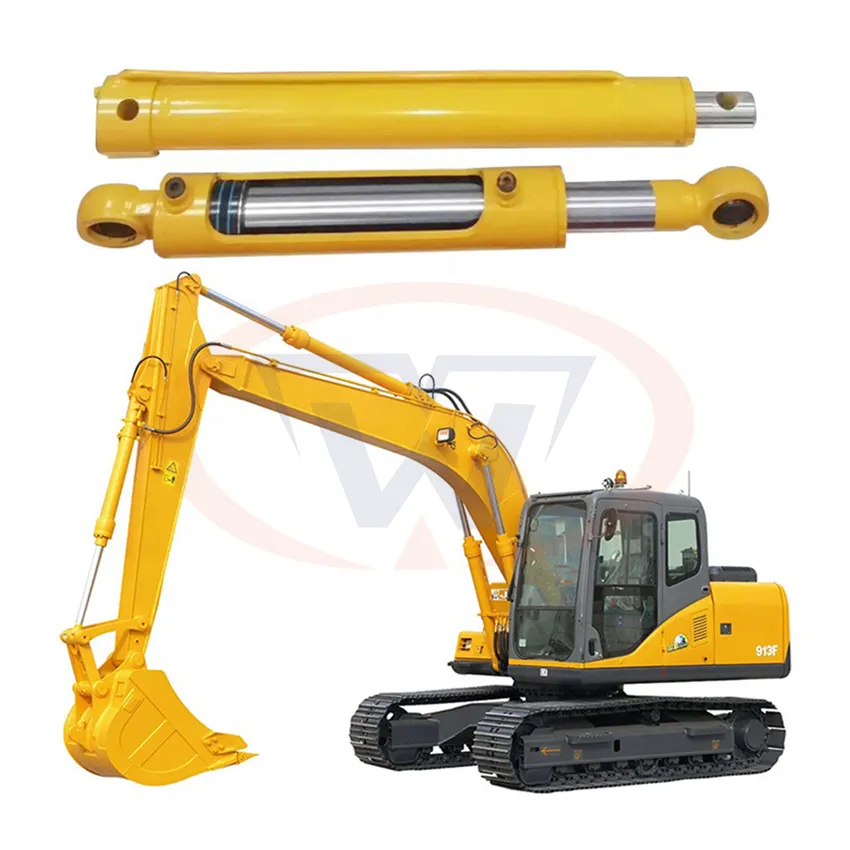 Excavator Cat320D 323Dl Cat330B Cat374 E345 345B 345D 345C Arm Boom Bucket Cylinder  165-8633 Cat390 Hydraulic Cylinder