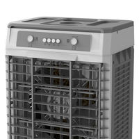 Ventilateur Rafraîchisseur d'Air Électrique Portable Autonome 3 Vitesses Économe en Énergie Écologique à Commande Mécanique pour Maison Hôtel Garage