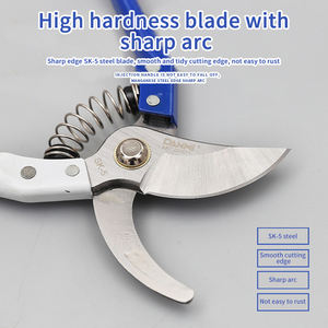 DANMI outils de jardin élagage Branches cisailles arbre fleur coupe coupe poignée en acier ciseaux - Product Image 2