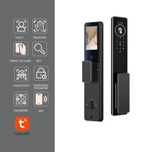 ล็อคอัจฉริยะลายหลอดเลือดดำปาล์มพร้อมระบบจดจำใบหน้าระบบดิจิทัลดิจิทัลไร้กุญแจล็อคประตูอัจฉริยะ - Product Image 1