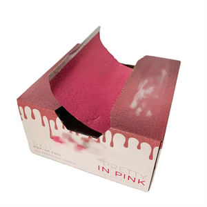 Rollo de Papel Metálico para Cabello <span class=keywords><strong>Framar</strong></span> Pop-Up Salon, 5 Pulgadas x 11 Pulgadas, Láminas de Aluminio Estampadas para Uso en Balayage y Decoloración - Product Image 1