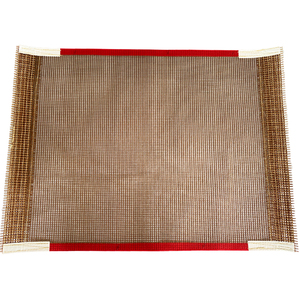 Tùy chỉnh cao Temp PTFE teflen sợi thủy tinh băng tải-4x4mm lưới dệt cho hệ thống sấy - Product Image 4