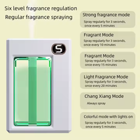 Machine de parfum de désodorisation de toilette diffuseur de flamme désodorisant vaporisateur de parfum automatique machine d'aromathérapie à l'huile essentielle