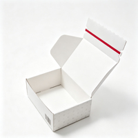 Boîte d'expédition en carton ondulé détachable à fermeture magnétique personnalisée, réutilisable, écologique et déchirable pour les commerçants électroniques