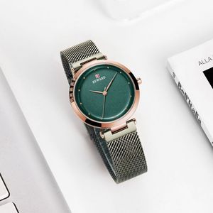 Reloj de Pulsera de Moda para Mujer, Estilo Nuevo <span class=keywords><strong>2020</strong></span>, Correa de Malla, Reloj de Lujo de Aleación para Dama - Product Image 1