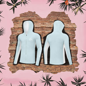 Protection solaire Séchage rapide OEM UPF 50 Unisexe Maillot de protection contre les éruptions cutanées d'été Maillot de pêche Performance Chemise à fermeture éclair - Product Image 3