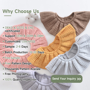 ผ้ากันเปื้อนเด็ก ผ้าเช็ดน้ำลายเด็ก ผ้ากันเปื้อนเด็กแบบสั่งทำ ผ้ากันเปื้อนเด็กอ่อน ผ้ากันเปื้อนเด็กทารก ผลิตภัณฑ์สำหรับเด็ก - Product Image 4