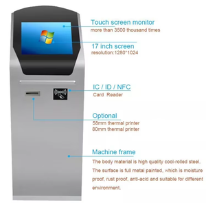 15 17 19 21.5 32 43 inch Máy in nhiệt QR code Reader màn hình cảm ứng thiết bị đầu cuối tầng thường vụ kiosk cho POS thanh toán - Product Image 4