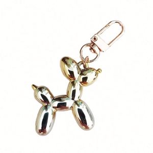 Colorful <b>Balloon</b> Dog Keychain Acrylic Pendant Necklace Keychain Bag Decorative Bracelet Accessories - Product Image 1