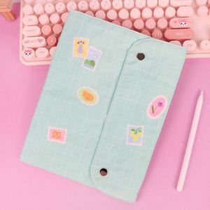 Pochette de protection rembourrée en toile personnalisée pour liseuse électronique, carnet, cahier, style fourre-tout, cadeau - Product Image 2