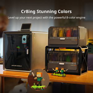Impresora 3D Anycubic Kobra S1 Combo Multicolor, Alta Precisión, Estructura Estable Core XY, Ultrasilenciosa, Velocidad Máxima 600 mm/s - Product Image 3