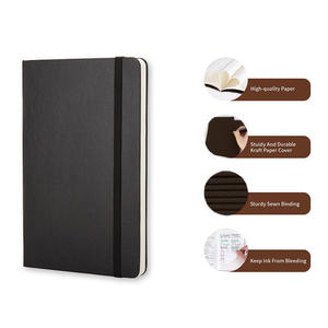 Carnet promotionnel relié à couverture souple 5 x 7 pouces avec logo personnalisé - Product Image 2