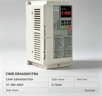 CIMR-EB4A0001FBA YASKAWA 0.75KW 2.1A 400V Variateur de fréquence vectoriel triphasé DC-AC IP20 pour ventilateur, pompe, usage industriel CE