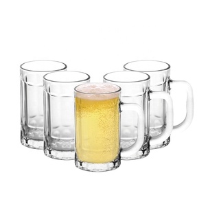Tasse écologique transparente avec poignée, <span class=keywords><strong>de</strong></span> grande taille, gobelets <span class=keywords><strong>de</strong></span> bière, grand prix, 1 pièce - Product Image 1