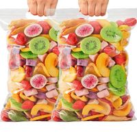 Gezonde knapperige gemengde fruitchips, laagtemperatuur gebakken, magere snack voor dagelijks gebruik, groothandelslevering