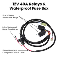 9199-XS-107 Jaket PVC 2-inti Tembaga Murni Bypass Angle Sensor Shift Motor Harness untuk Sepeda Motor Rancher 350 ES 2000-2006