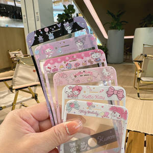 <span class=keywords><strong>Film</strong></span> de protection d'écran pour 5S, pour 6 Plus, verre trempé anti-poussière, design Hello Kitty, transparent - Product Image 3