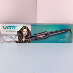 เครื่องม้วนผมอัตโนมัติ Vgr V-581 ดีไซน์ใหม่ เคลือบเซรามิก สำหรับมืออาชีพ สำหรับผู้หญิง - Product Image 1