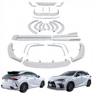 YICKU, el más nuevo estilo artístico de resina o fibra de carbono para 2023 Lexus RX 500H, parachoques de coche <span class=keywords><strong>Artisa</strong></span>, Kit de carrocería, ceja de rueda de labio delantero - Product Image 1