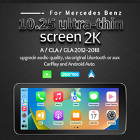 Écran d'affichage multimédia sans fil CarPlay Android Auto de 10,25 pouces pour Mercedes-Benz Classe CLS NTG 4.0/4.5/5.0