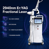 Appareil de lifting non chirurgical au laser 2940nm Erbium Yag 1064nm Nd Yag pour le lifting et le raffermissement fractionnel de la peau