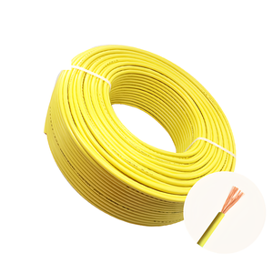 Fabbricazione di alta qualità all'ingrosso H05V-U H07V-U NYA 6 mm2 verde giallo terra cavo Pvc isolato filo elettrico per cablaggio fisso - Product Image 5