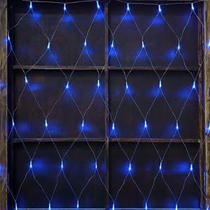 Guirlande lumineuse LED pour les fêtes, en forme de filet de pêche, pour l'intérieur et l'extérieur, fenêtre, rideau, Noël, cour, maille, guirlande lumineuse - Product Image 4