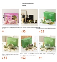 Ensemble de thé moderne Baibenli : Bol en céramique de porcelaine fine, écologique, durable et portable, pour le thé matcha et la préparation de la poudre de matcha légère.