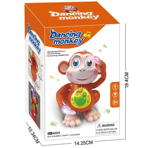 Juguetes Jinming para Niños, Funciona con Pilas, con Luz y Música, Mono Eléctrico que Camina y Baila - Product Image 5