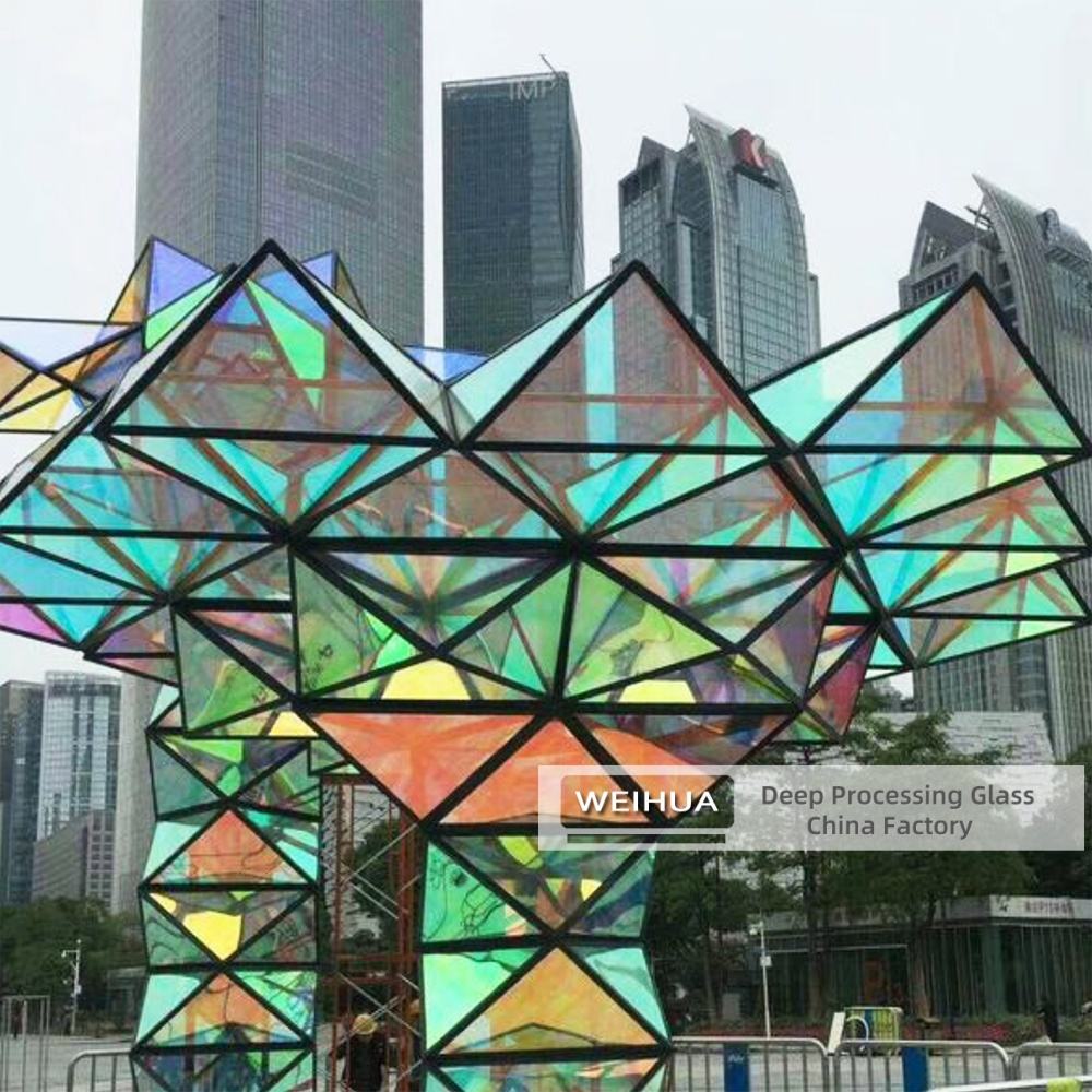 Clear Dichroic Glass