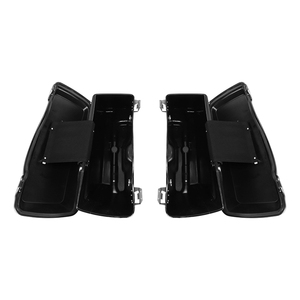 Bagages de moto étendus de 5 "pour <span class=keywords><strong>Harley</strong></span> Touring <span class=keywords><strong>Road</strong></span> <span class=keywords><strong>King</strong></span> Glide Street Glide 1993-2013 ABS noir - Product Image 5