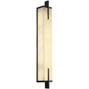 Lampe murale extérieure de style chinois moderne, LED, étanche, longue bande, pour villa, portail, cour, éclairage extérieur - Product Image 5