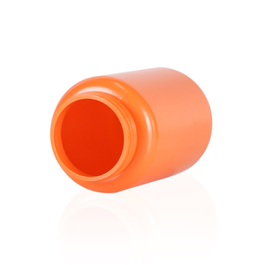 Customized Capsule <b>Bottle</b> Orange Purple Yellow Pharmaceutical Packaging HDPE Plastic <b>Pill</b> Jar For Health Products With Screw Cap - Product Image 5