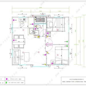 <span class=keywords><strong>Casa</strong></span> Prefabbricata Ecologica, Antivento, Insonorizzata e Durevole con Telaio in Acciaio Zincato - Product Image 6