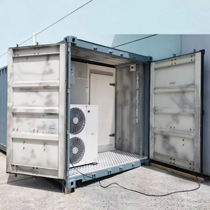 Low Price Mini Monoblock Refrigeration Units Mini Chambre Froide 20m3 Casters Optional Mobile Cold Room Walk in Freezer - Product Image 6