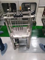 Agitateur en acier inoxydable personnalisé, fonction de mélange industrielle, moteur AC 2 kW, capacité 100 L, haute productivité pour entrepôt