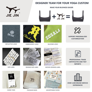 JIEJIN 고품질 하이웨이스트 뱃살 보정 V백 밴딩 플레어 요가 레깅스 (짐/피트니스용) - Product Image 4