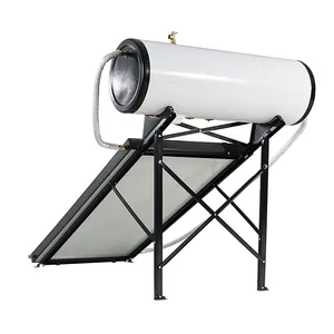 LINYAN vente à chaud système de chauffe-eau solaire à panneau plat haute pression énergie solaire eau chaude gyser tuyau en cuivre thermique pour douche