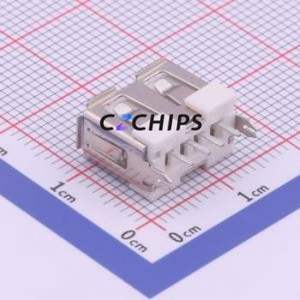 916-371A1014Y10200 USB Connector Through hole Component (THT) Connector Type-A USB 2.0 Female Through Hole - Product Image 2