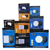 Panneau lumineux vidéo LED 88W bicolore 2700K 7500K CRI 96, lumière de photographie dimmable pour le streaming en direct, les portraits et le maquillage