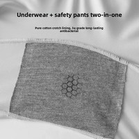Shorts de sécurité sans couture taille haute pour femme, effet ventre plat, anti-imbibidouilles, compatibles avec les vêtements d'extérieur - Vente en lot unique