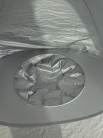 Wind Valley Stahldraht Einfach Aufzubauendes Pop-up Camping Strand Kinder Silbernes Material Zelt